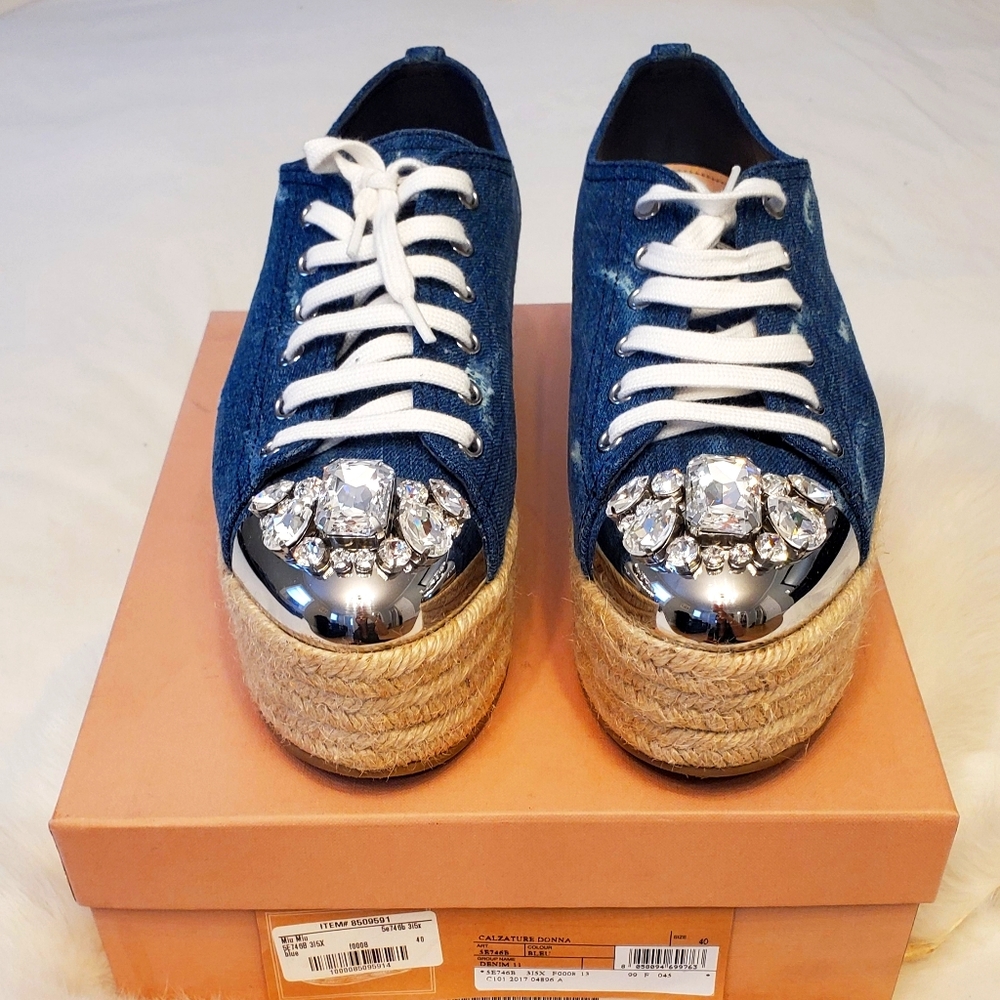 Miu Miu Platform Sneaker